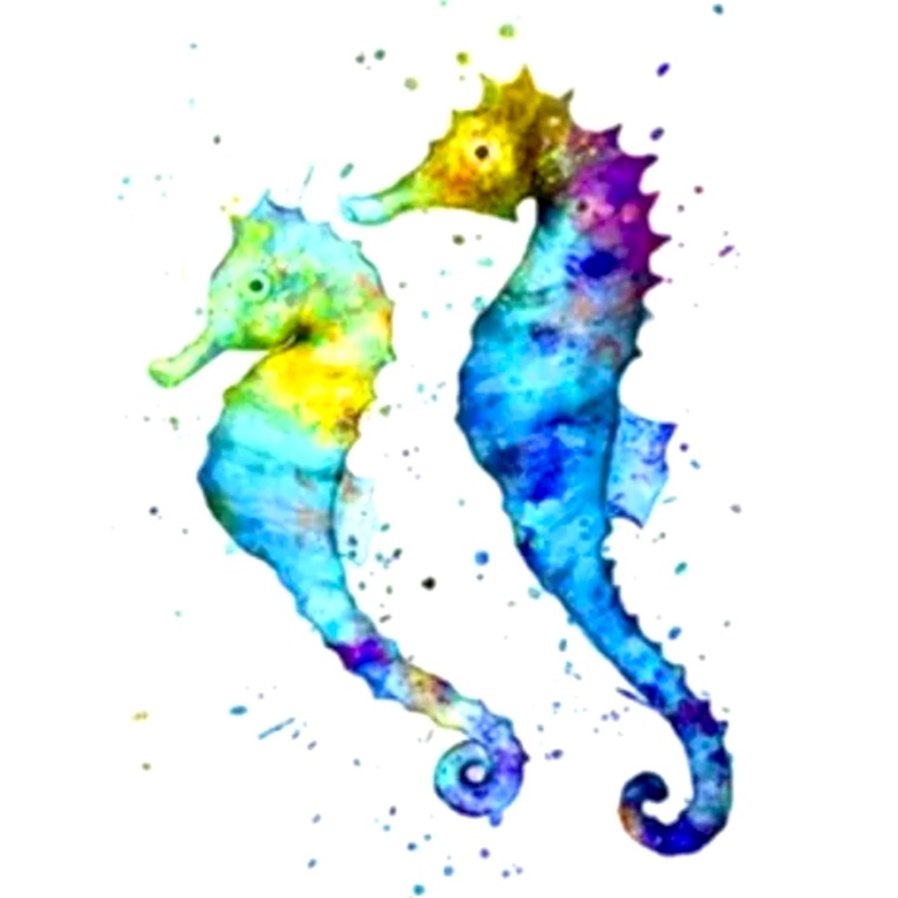 Acuarela Arte Poster Print